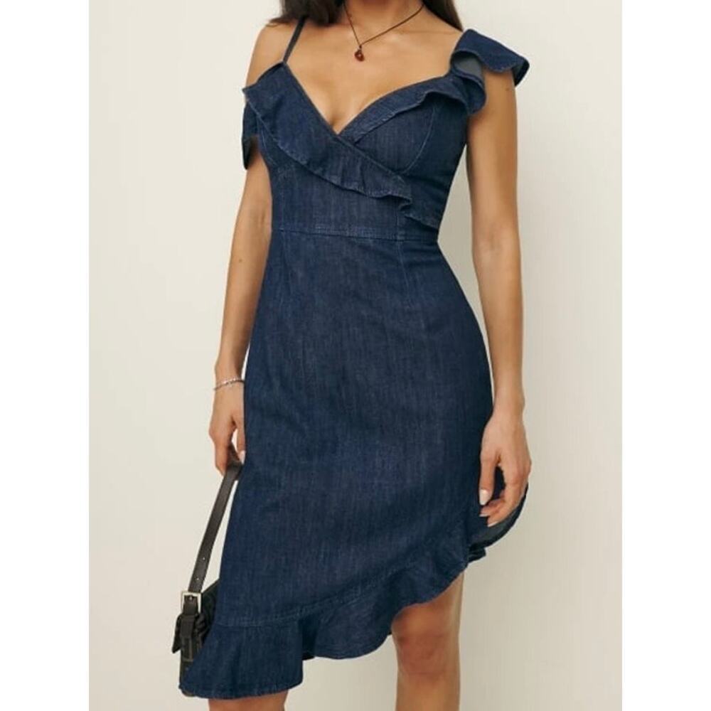 Reformation | Evelyn Denim Dress